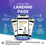 Template Landing Page Website Canva